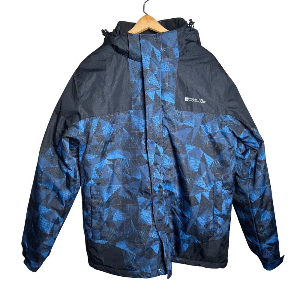 Men's Mountain Warehouse Blue Geometric Ski Jacket